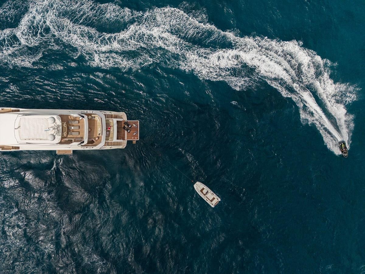 a satellite in the water aboard ACE 2 Yacht for Sale