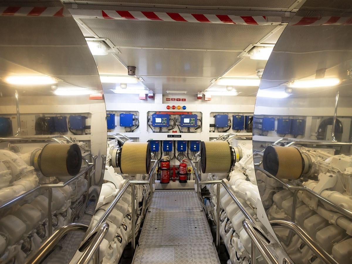 inside of a vehicle aboard ACE 2 Yacht for Sale