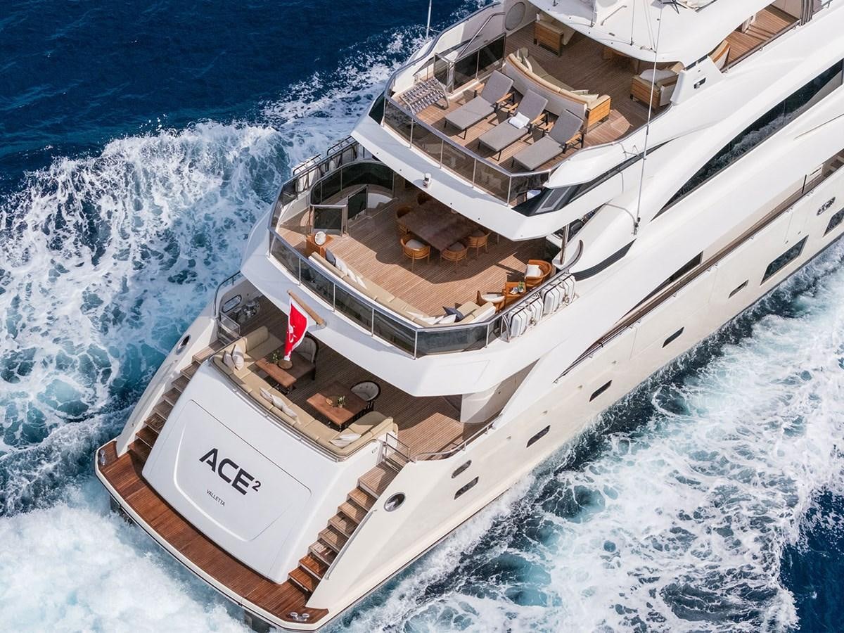 a ship on the water aboard ACE 2 Yacht for Sale