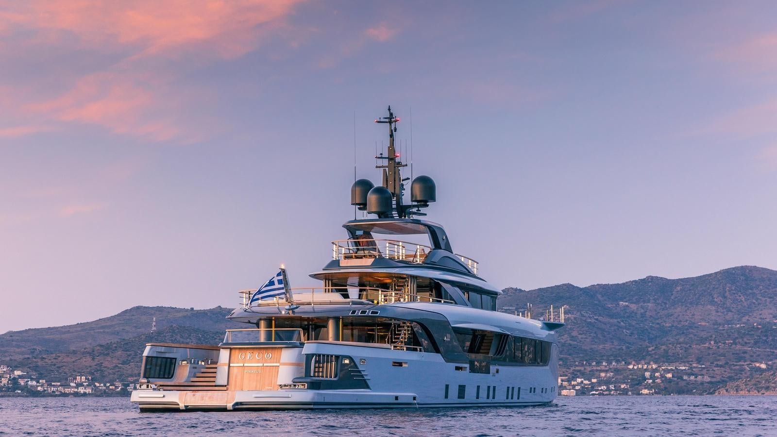 a boat on the water aboard GECO Yacht for Sale