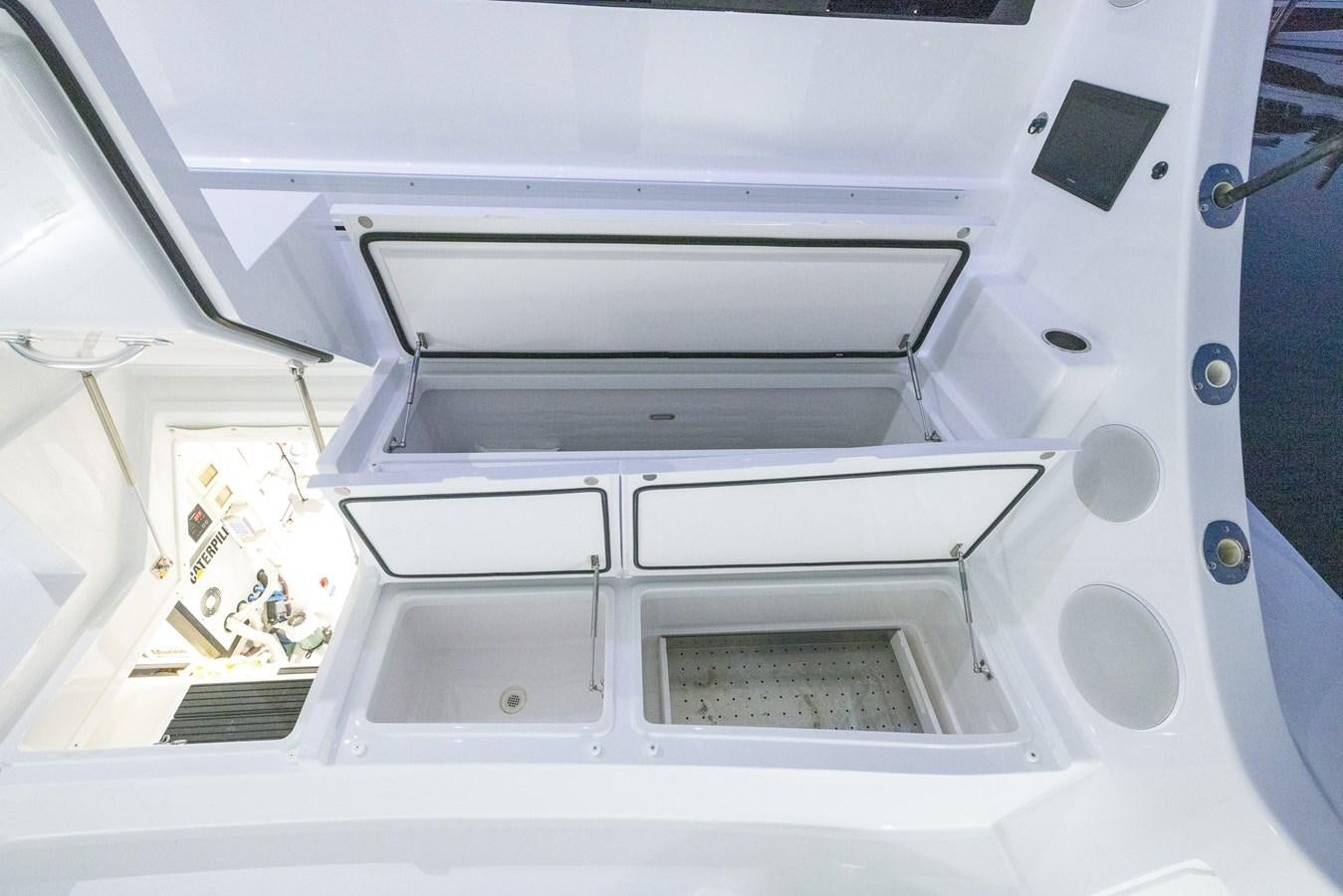 a white machine with a vent aboard GT 70 Yacht for Sale