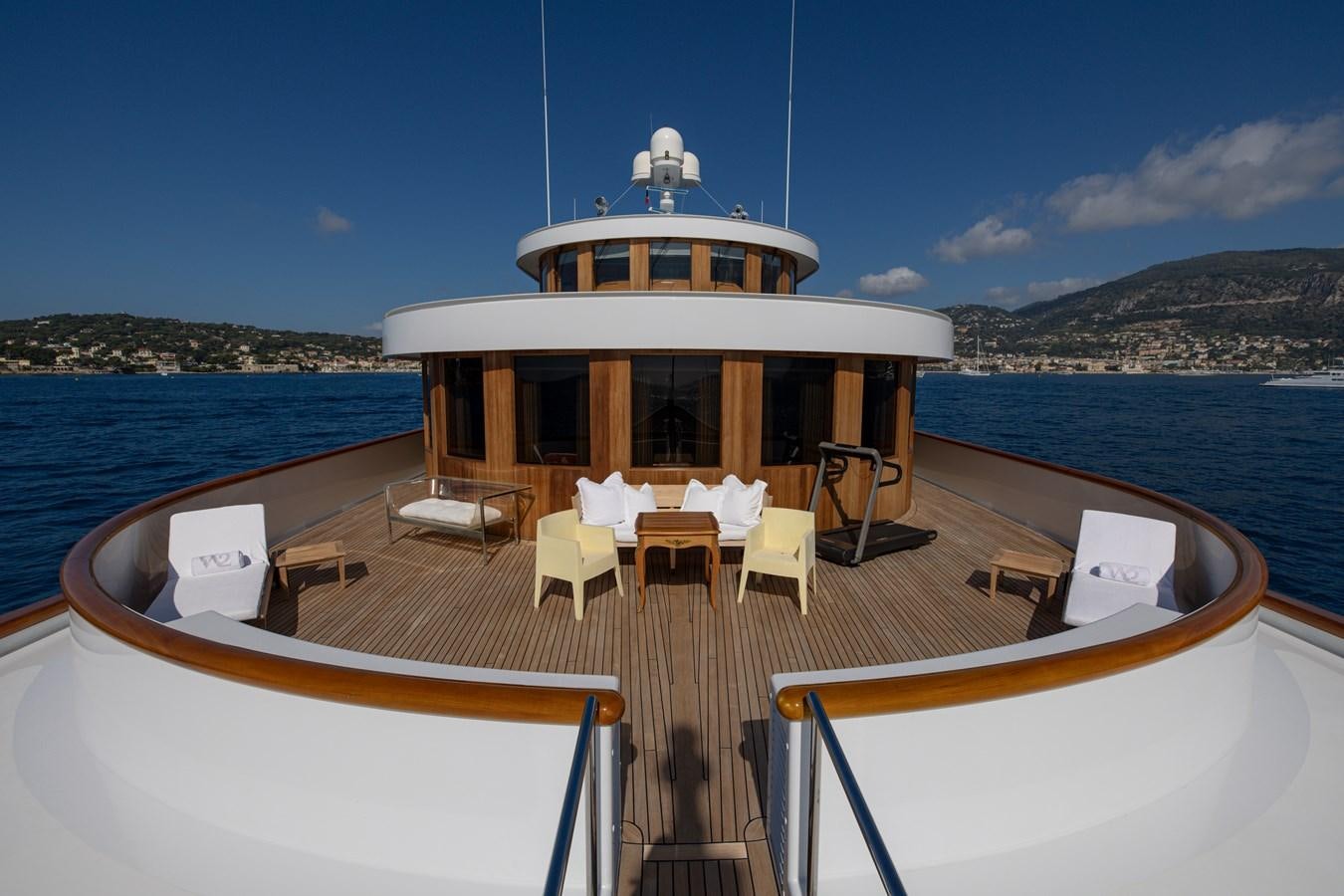 a boat on the water aboard WEDGE TOO Yacht for Sale