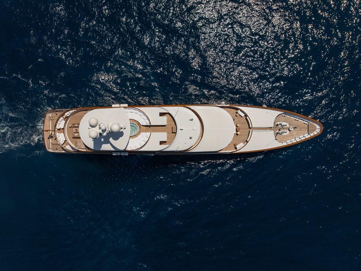 a metal object with a logo on it aboard WEDGE TOO Yacht for Sale