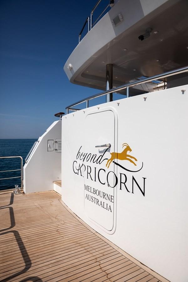 text aboard BEYOND CAPRICORN Yacht for Sale