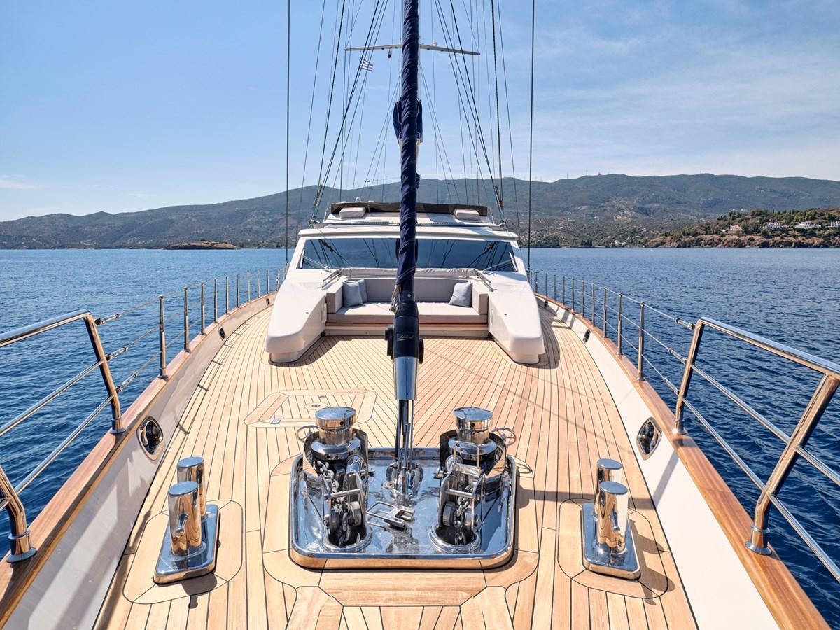 a boat on a boat aboard BOOBALE Yacht for Sale