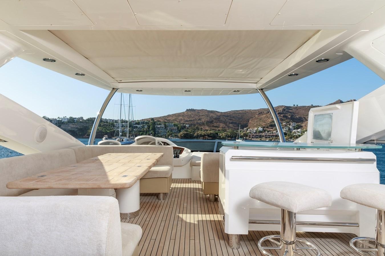 a boat on the water aboard SSM Yacht for Sale