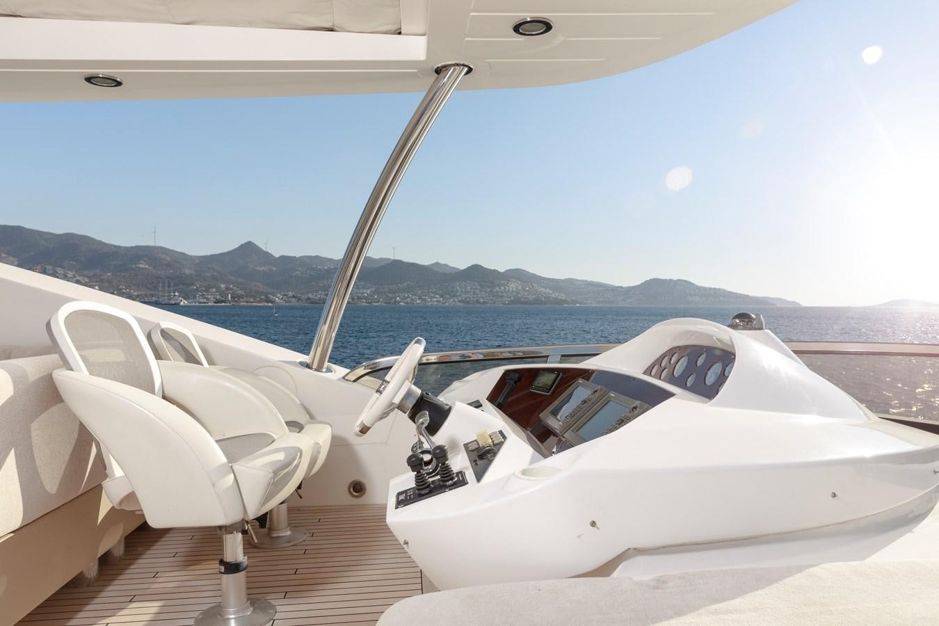 a plane on a runway aboard SSM Yacht for Sale