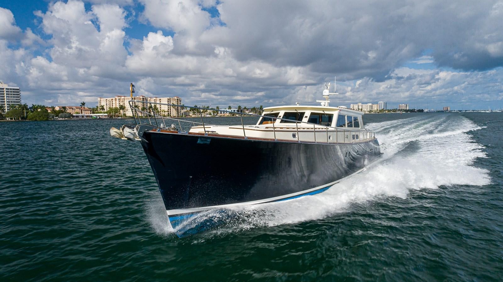 a boat on the water aboard 85 CLASSIC Yacht for Sale