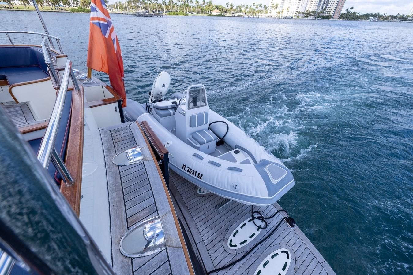a boat on the water aboard 85 CLASSIC Yacht for Sale
