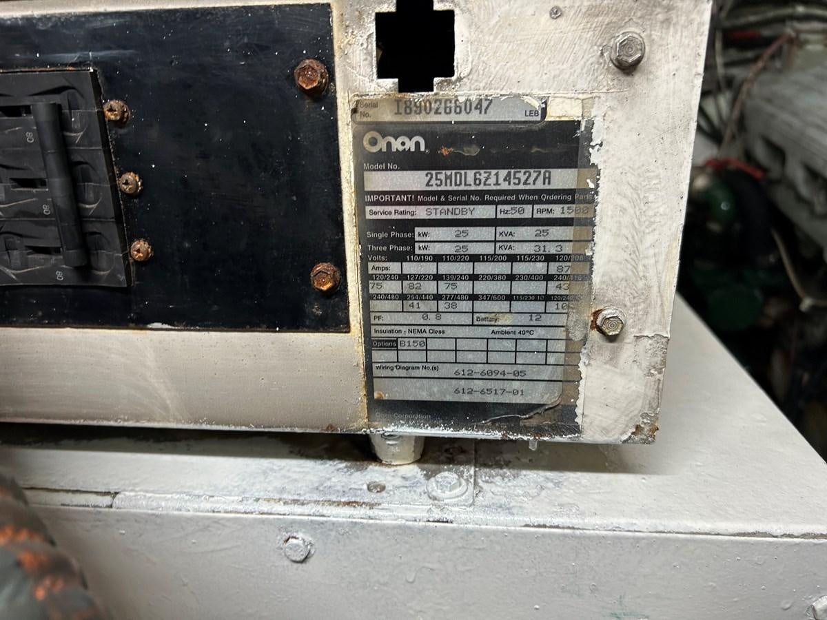 a close-up of a piece of metal aboard MOTORSAILLOR Yacht for Sale