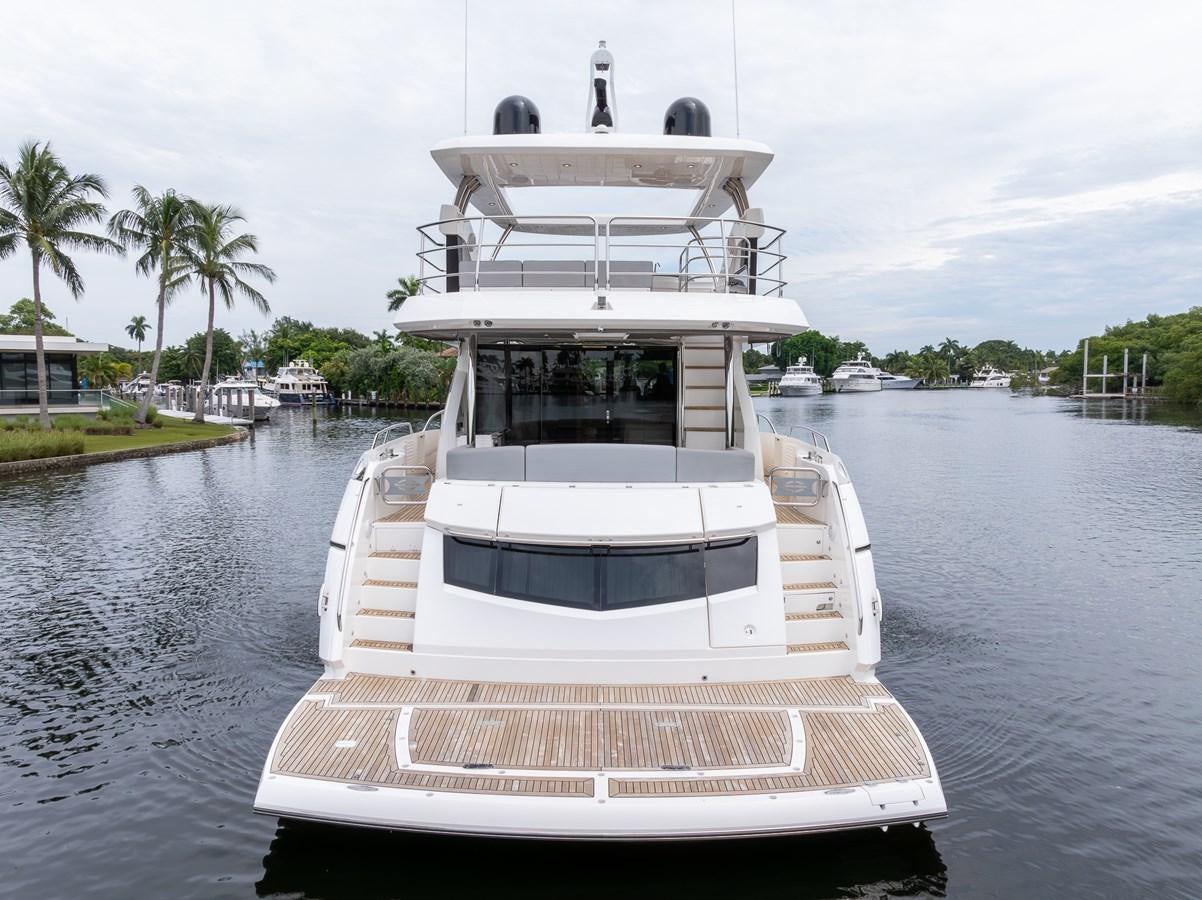 a boat in the water aboard 2018 SUNSEEKER 75 YACHT Yacht for Sale