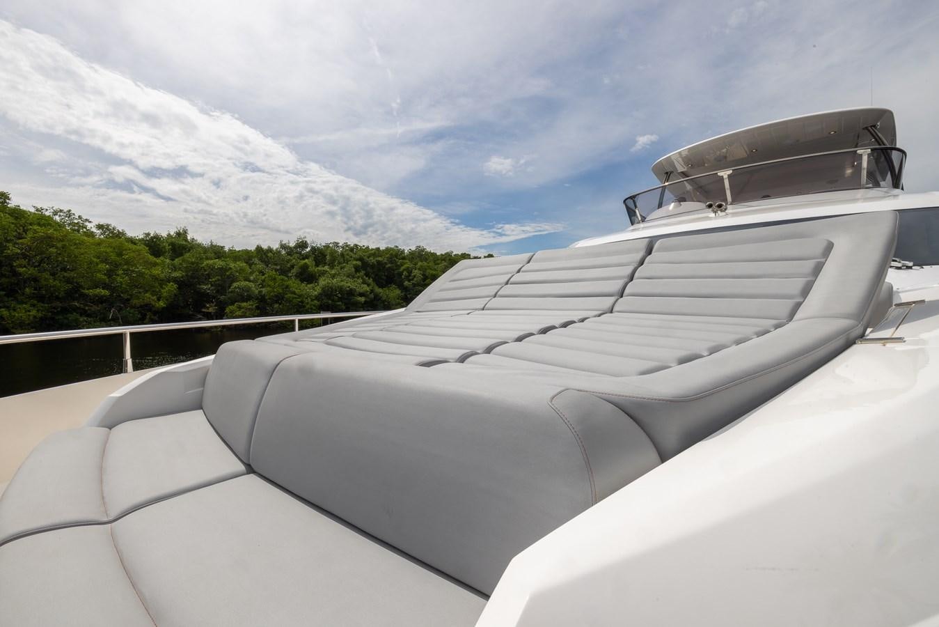 the front of a car aboard 2018 SUNSEEKER 75 YACHT Yacht for Sale