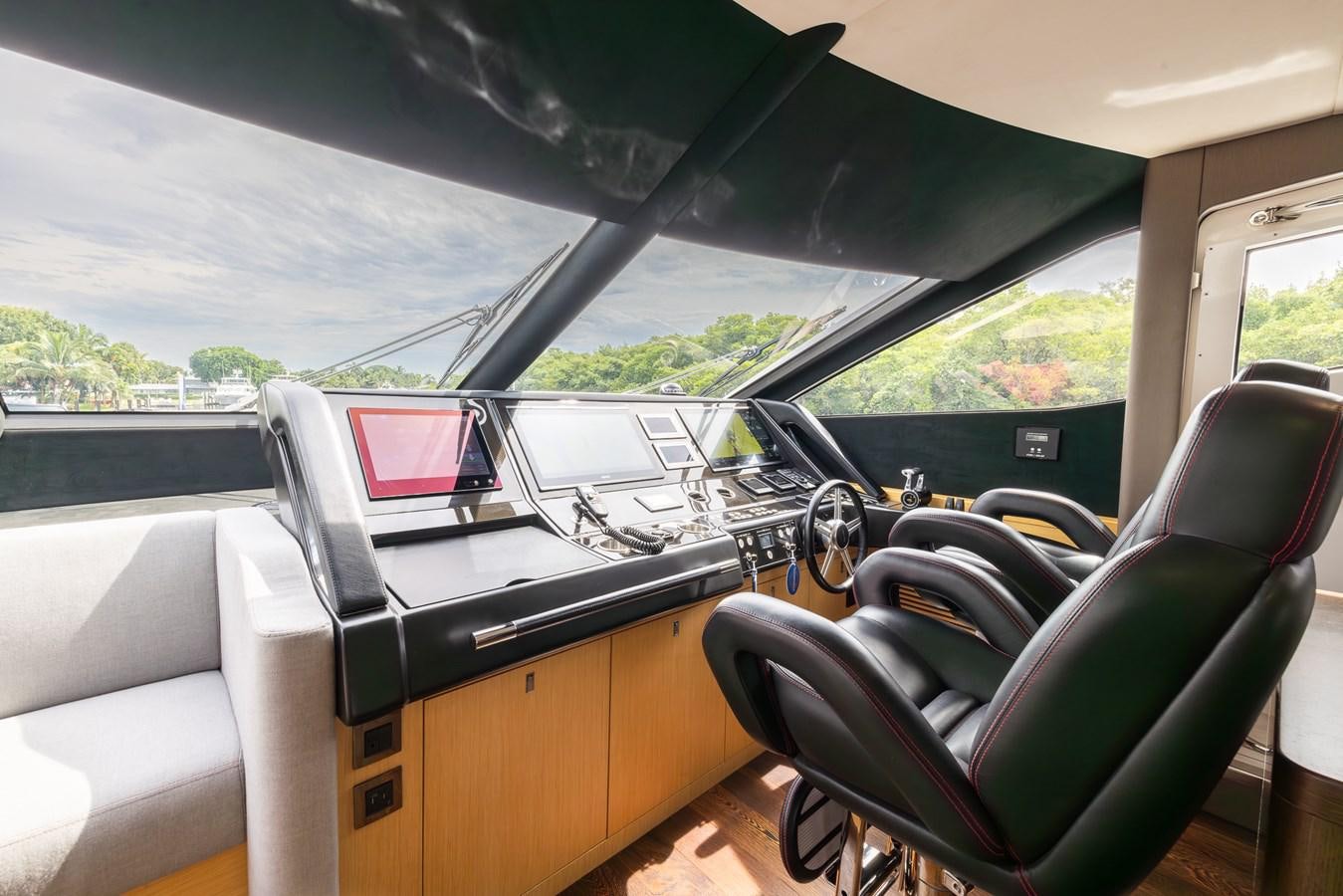 inside of a car aboard 2018 SUNSEEKER 75 YACHT Yacht for Sale