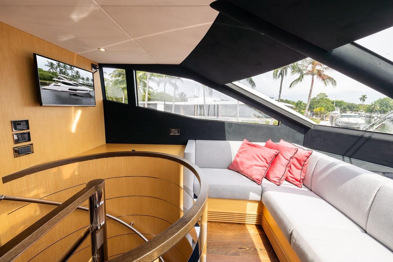 inside of a vehicle aboard 2018 SUNSEEKER 75 YACHT Yacht for Sale