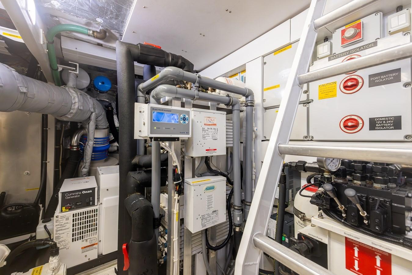 a close-up of a machine aboard 2018 SUNSEEKER 75 YACHT Yacht for Sale