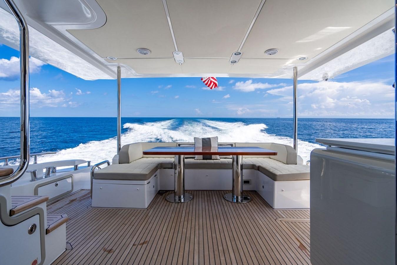 a boat on the water aboard THE PERFECT MERITAGE Yacht for Sale