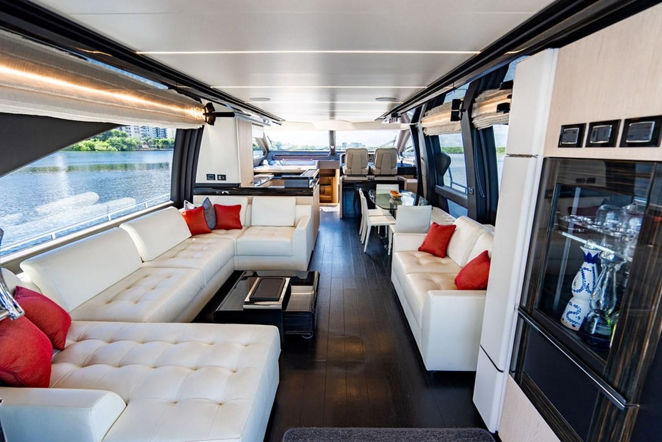 inside of a train aboard THE PERFECT MERITAGE Yacht for Sale
