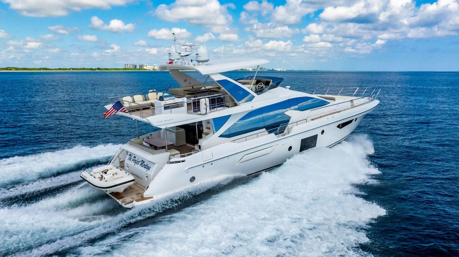 a boat on the water aboard THE PERFECT MERITAGE Yacht for Sale