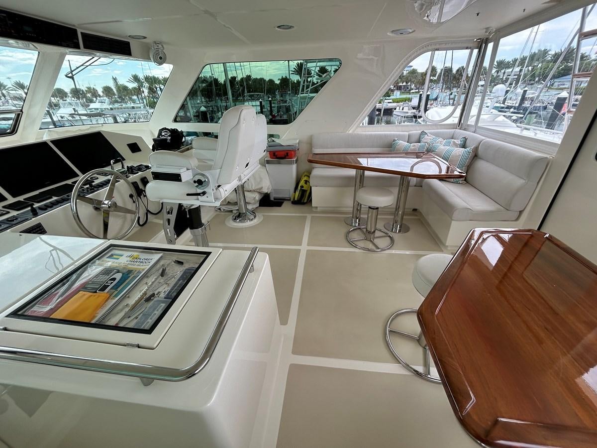 inside of a vehicle aboard NOVIA II Yacht for Sale