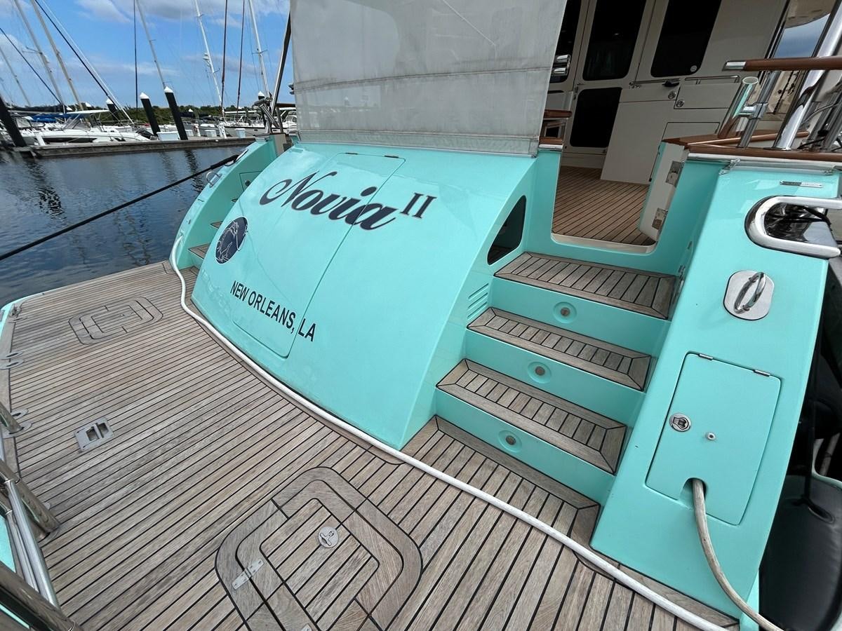 graphical user interface, engineering drawing aboard NOVIA II Yacht for Sale