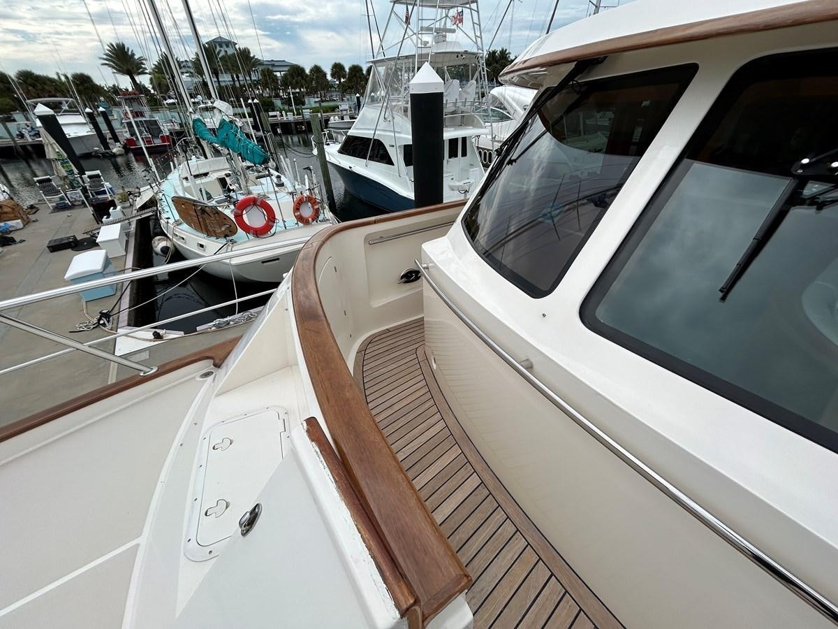 a car on a ferry aboard NOVIA II Yacht for Sale