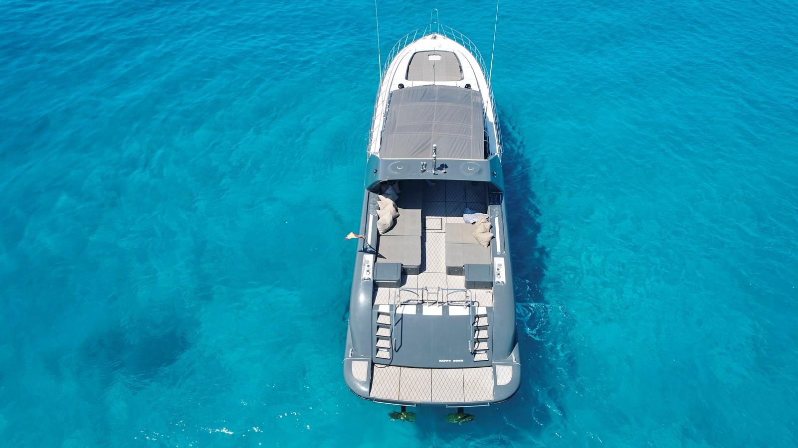 a boat in the water aboard INFINITY Yacht for Sale