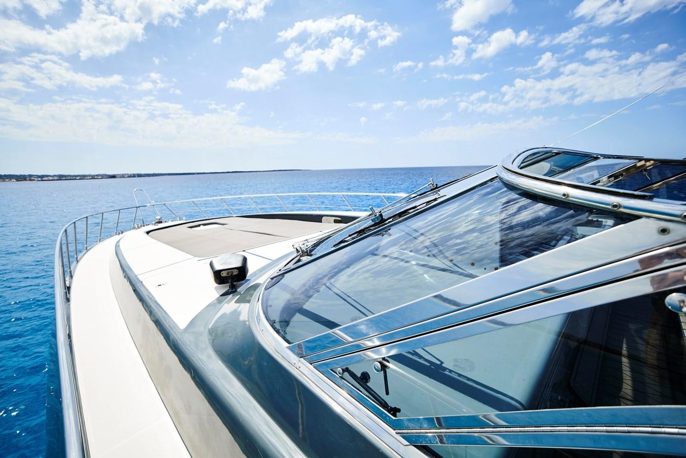 a boat on the water aboard INFINITY Yacht for Sale