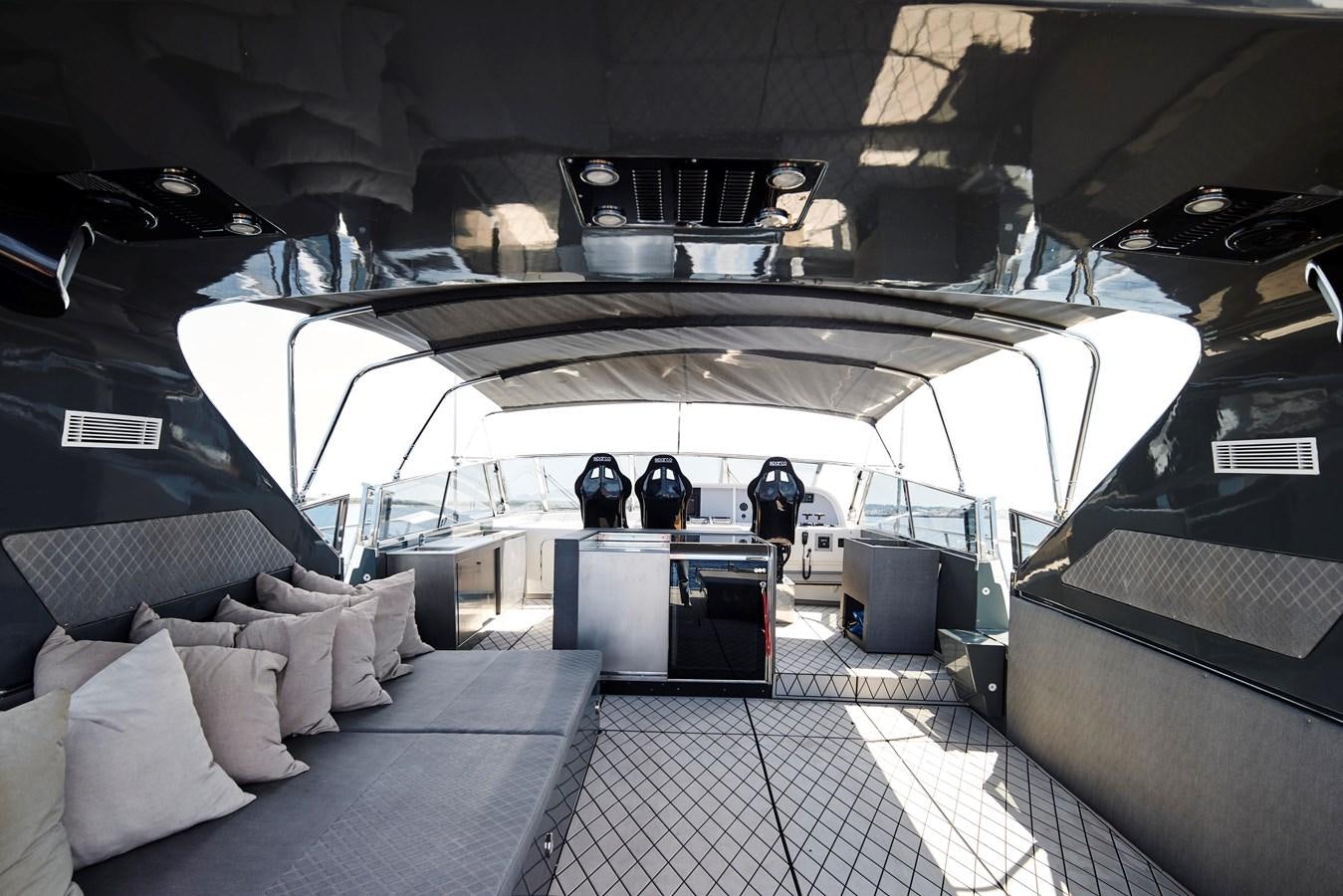 inside of a boat aboard INFINITY Yacht for Sale