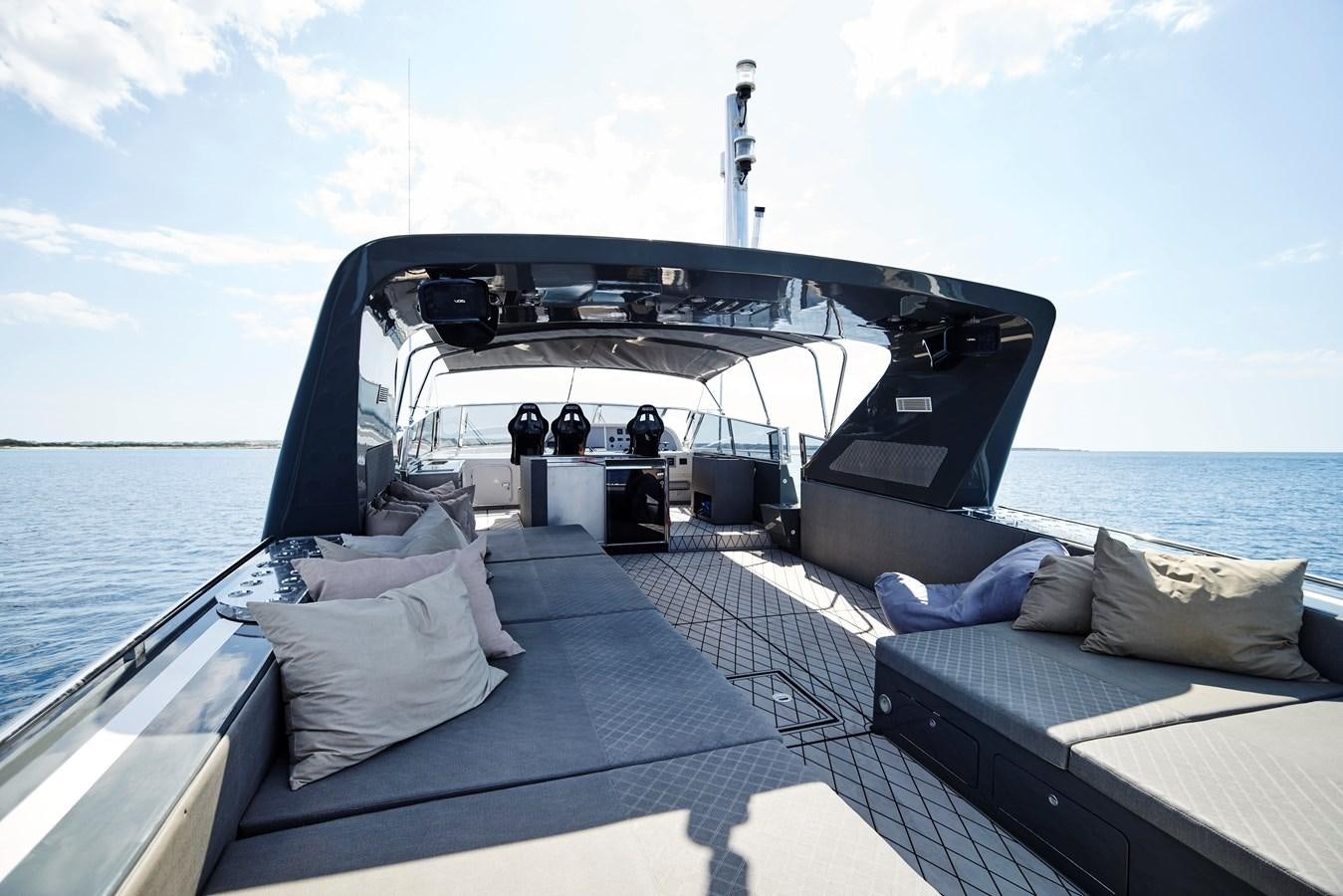 a boat on the water aboard INFINITY Yacht for Sale