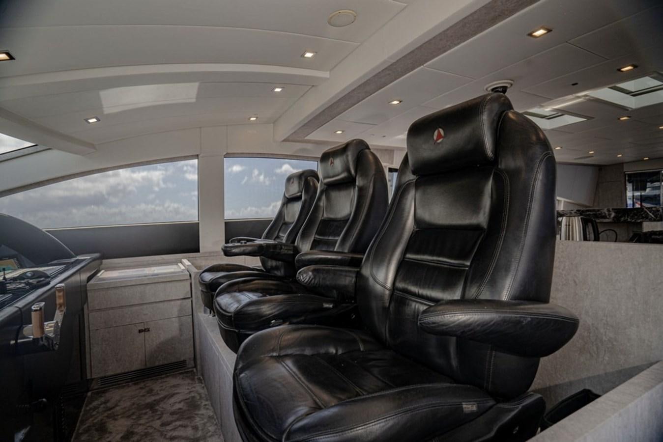 the inside of a car aboard LEOPARD 31 OPEN Yacht for Sale