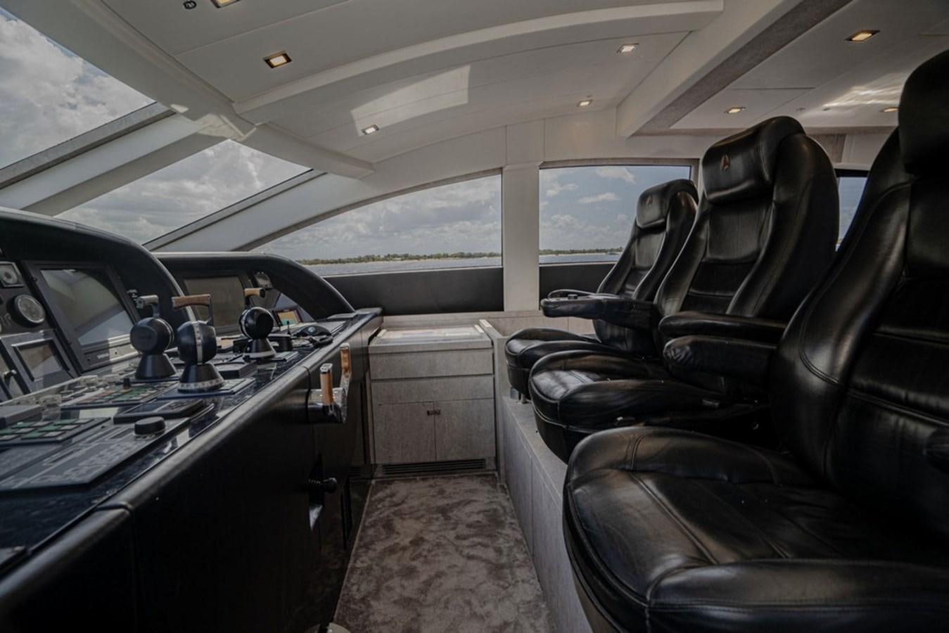 the inside of a car aboard LEOPARD 31 OPEN Yacht for Sale