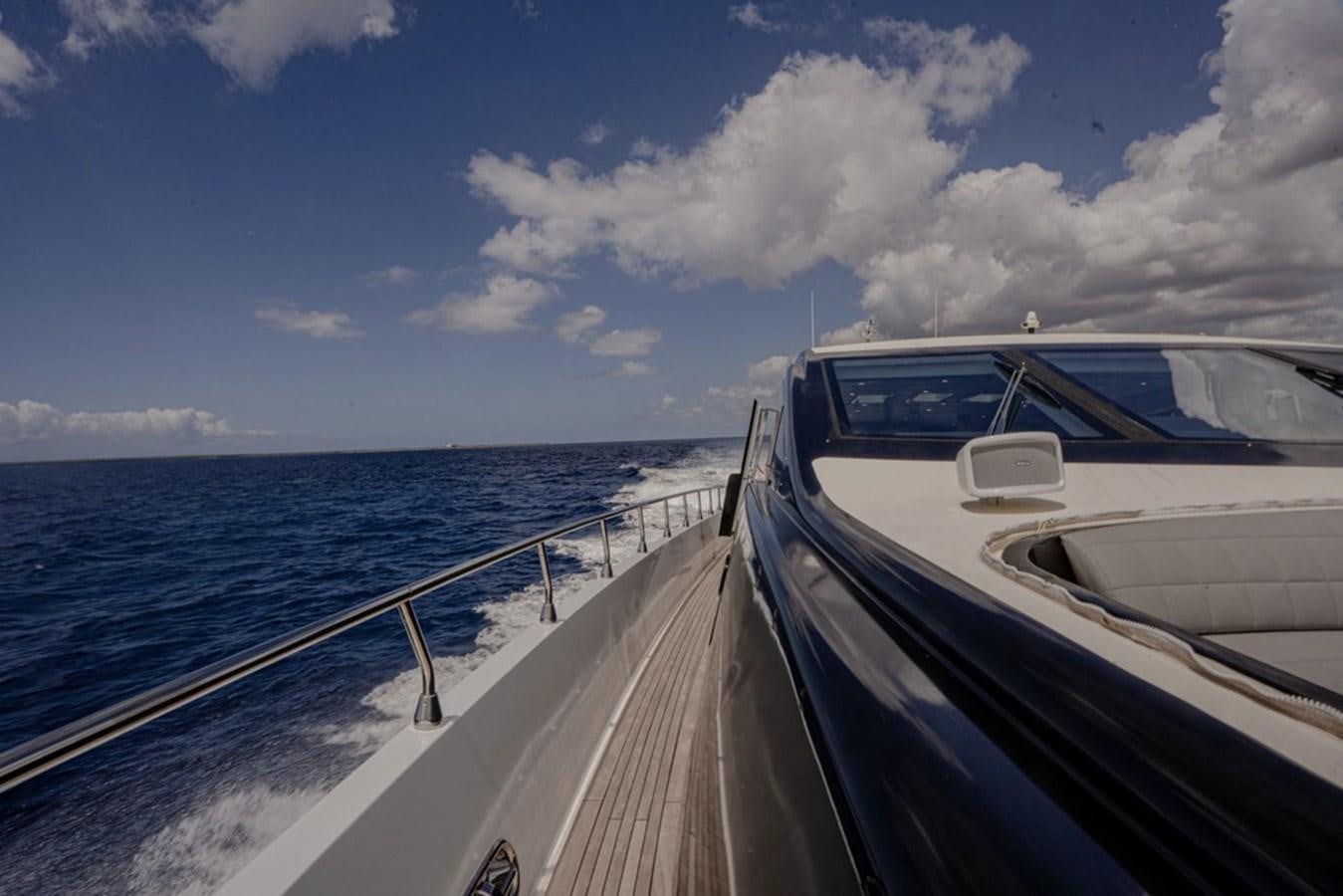 a boat on the water aboard LEOPARD 31 OPEN Yacht for Sale