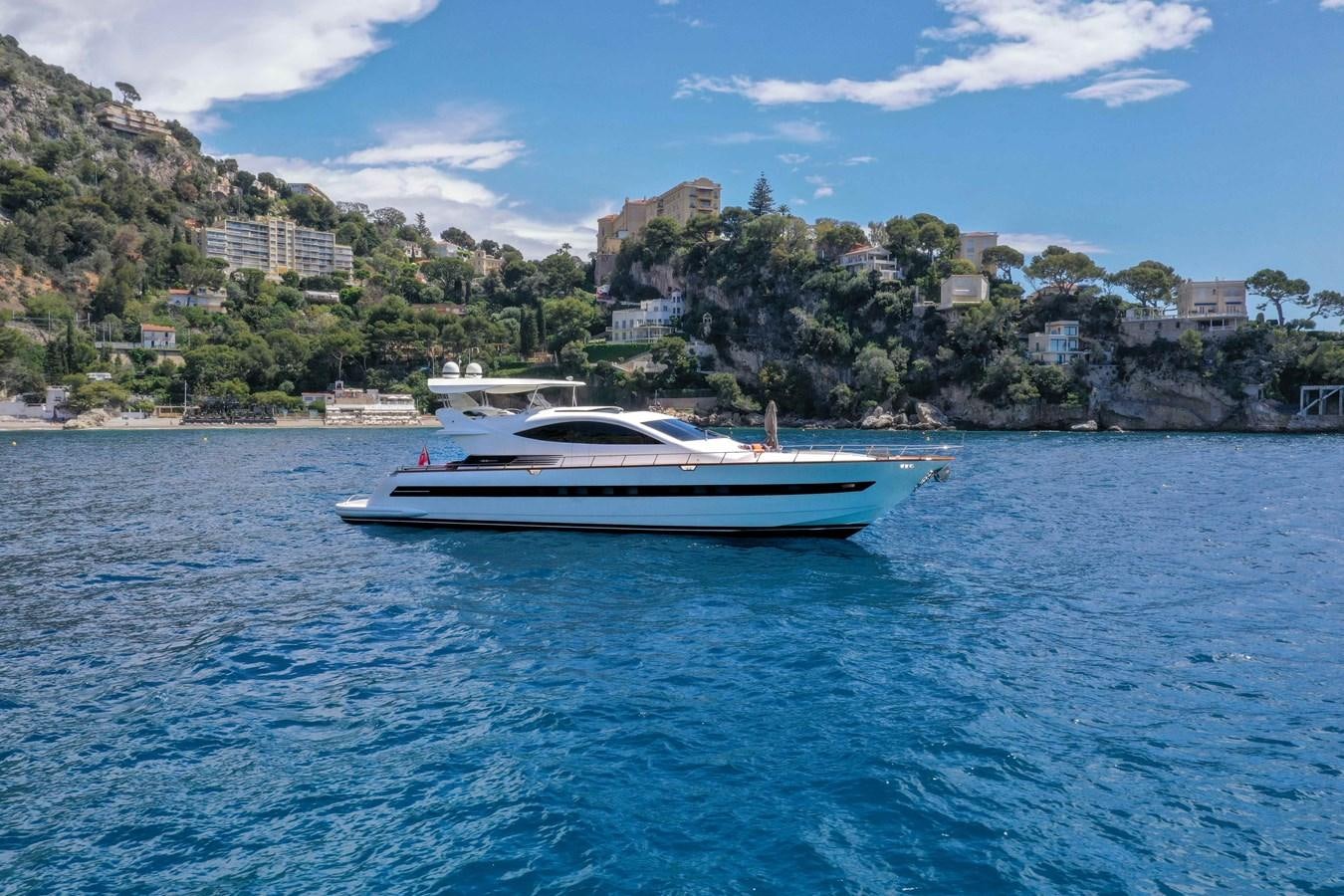 a boat in the water aboard ELEGANCE OF CANNES Yacht for Sale
