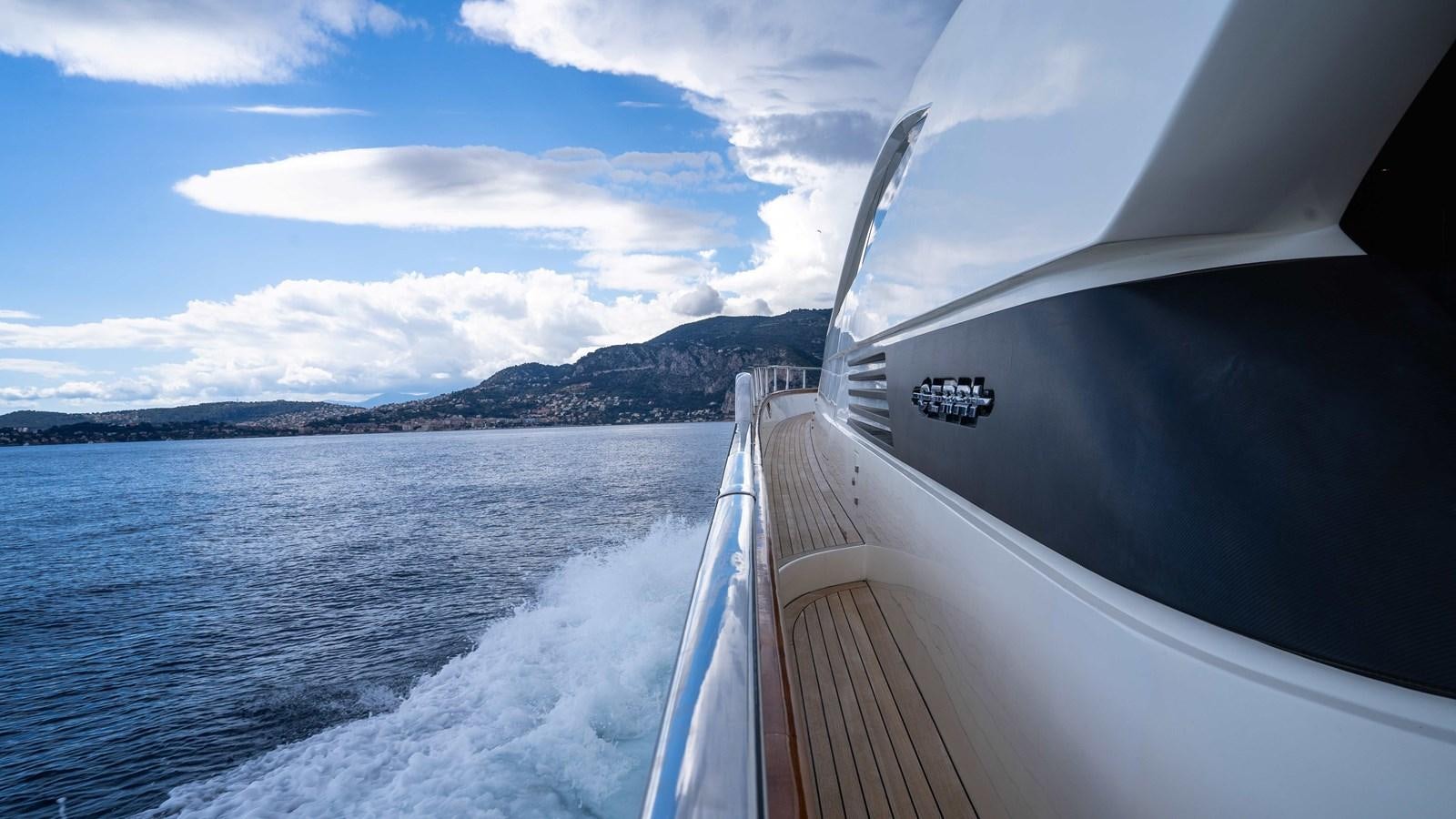 a boat on the water aboard ELEGANCE OF CANNES Yacht for Sale