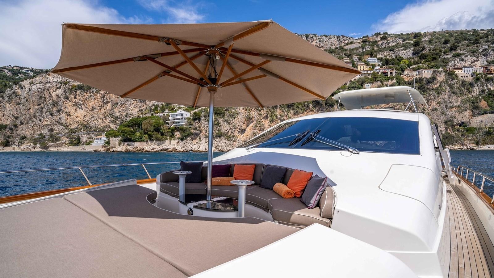a boat on the water aboard ELEGANCE OF CANNES Yacht for Sale