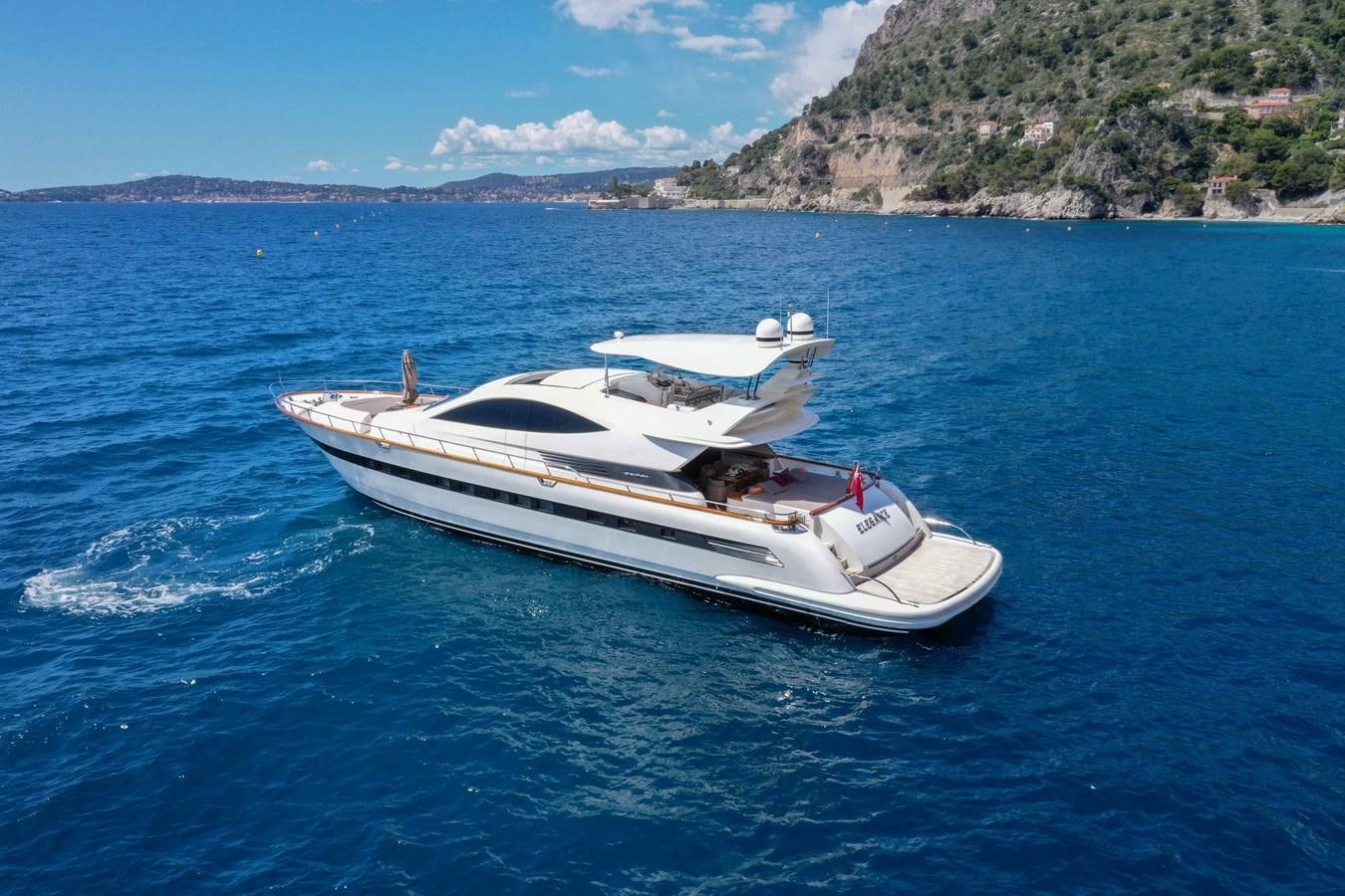 a boat in the water aboard ELEGANCE OF CANNES Yacht for Sale