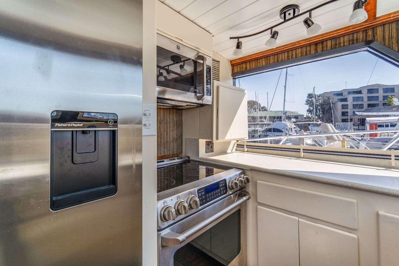 a machine on the counter aboard SEA WOLF Yacht for Sale