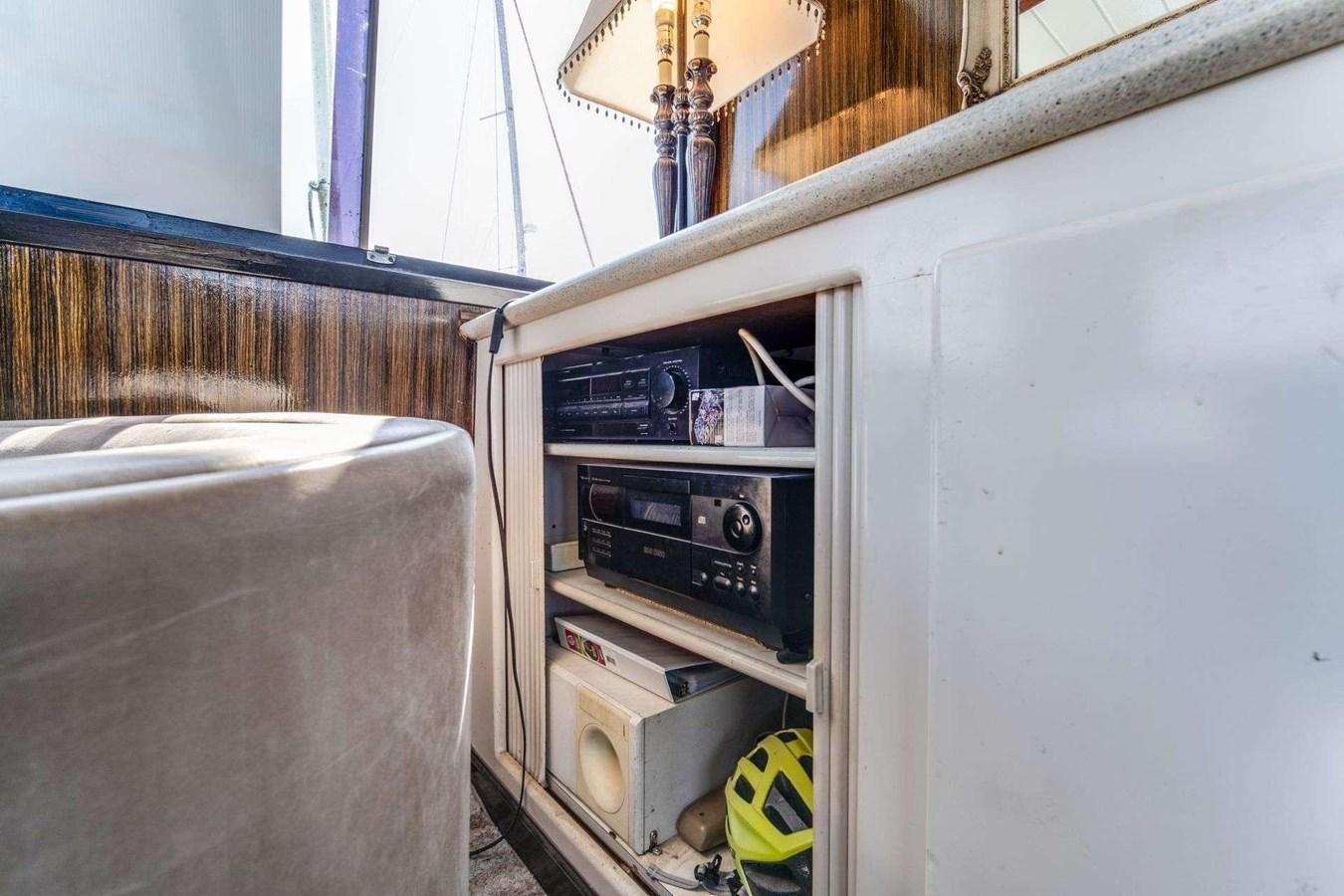 a machine with a vent aboard SEA WOLF Yacht for Sale