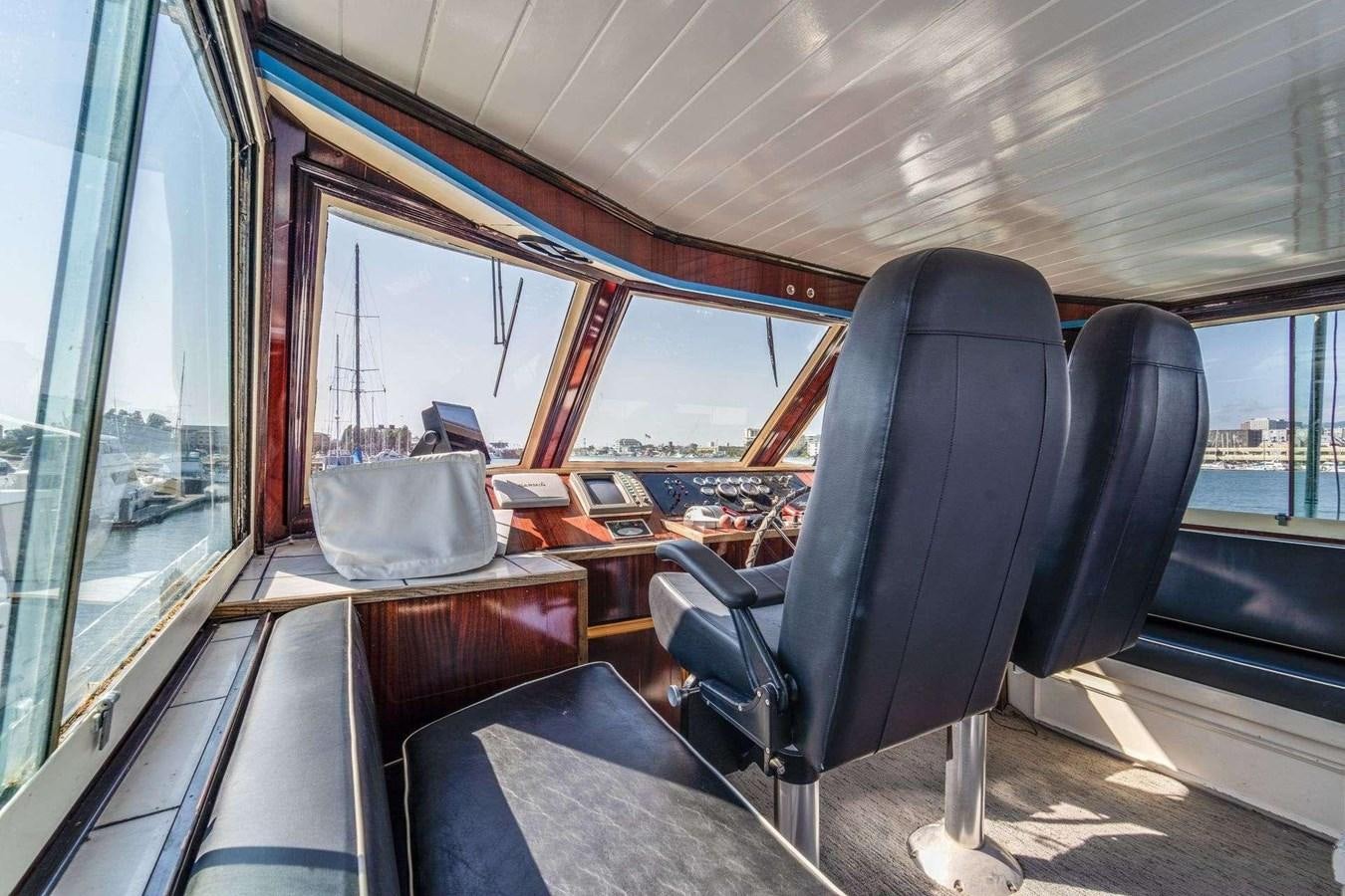 inside of a bus aboard SEA WOLF Yacht for Sale