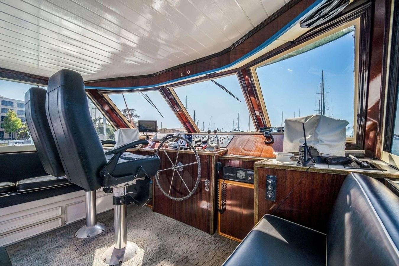 inside of a bus aboard SEA WOLF Yacht for Sale