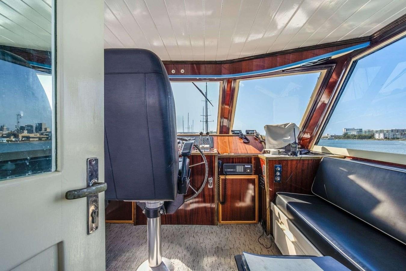inside of a vehicle aboard SEA WOLF Yacht for Sale
