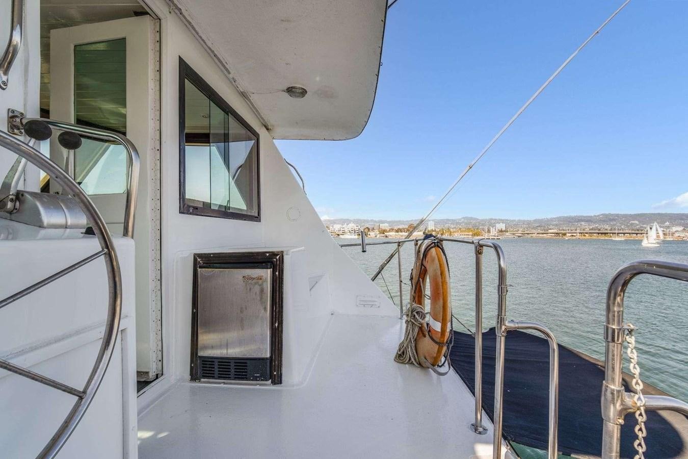 a boat on the water aboard SEA WOLF Yacht for Sale