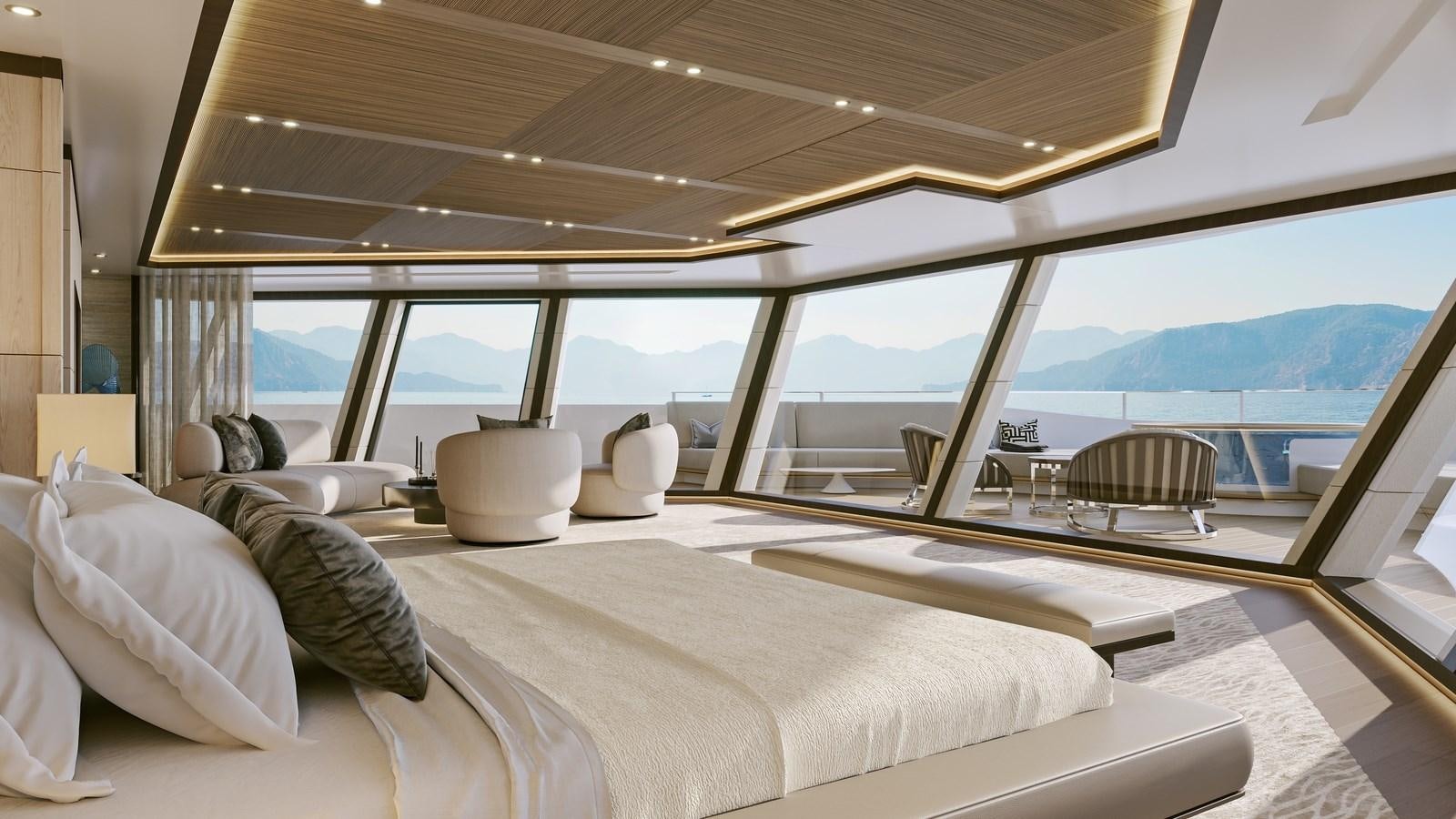 inside of a boat aboard PROJECT RAPTOR Yacht for Sale