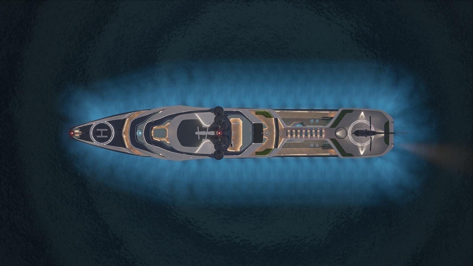 logo aboard PROJECT RAPTOR Yacht for Sale