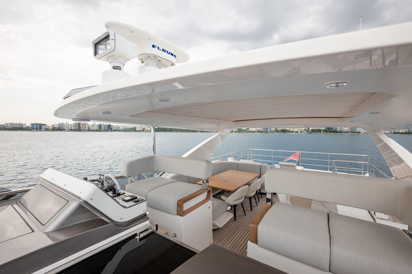 a boat on the water aboard CLOUDY BAY Yacht for Sale