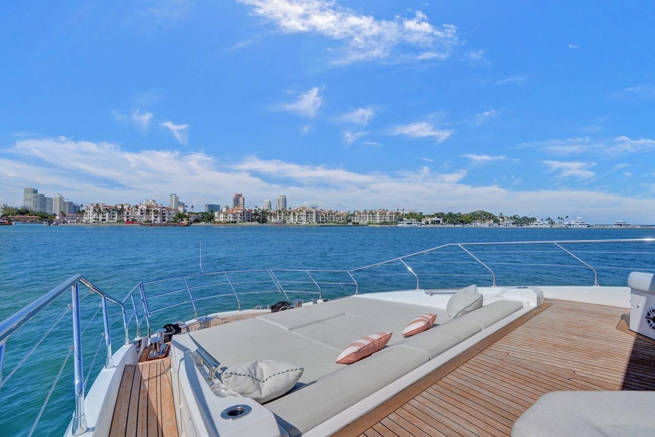 a boat on the water aboard ENCHANTE Yacht for Sale