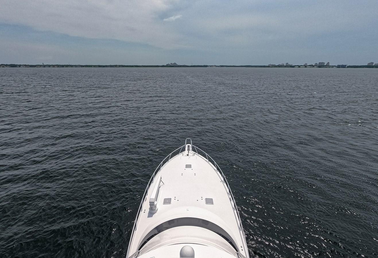a boat in the water aboard BENEDETTA Yacht for Sale