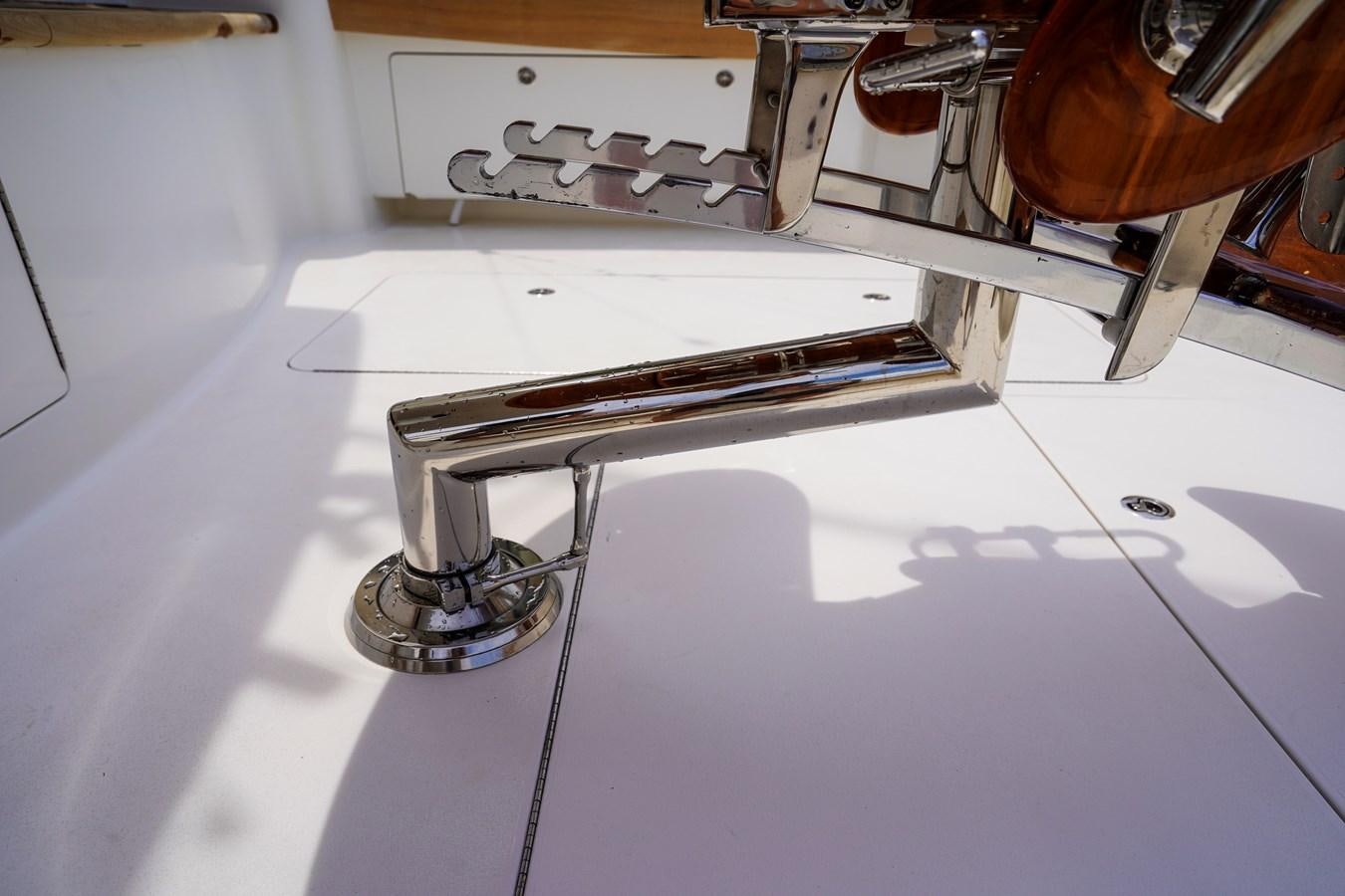 a metal piece of equipment aboard BENEDETTA Yacht for Sale