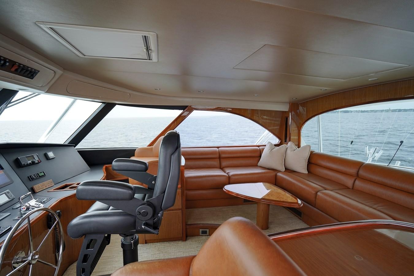 inside of a vehicle aboard BENEDETTA Yacht for Sale