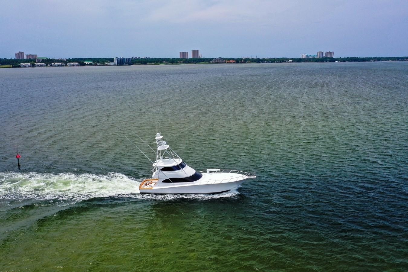 a small boat on the water aboard BENEDETTA Yacht for Sale